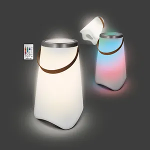 Seau à bouteilles lumineux personnalisé & haut-parleur enceinte bt5.0 10 w