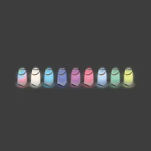 Seau à bouteilles lumineux personnalisé & haut-parleur enceinte bt5.0 10 w