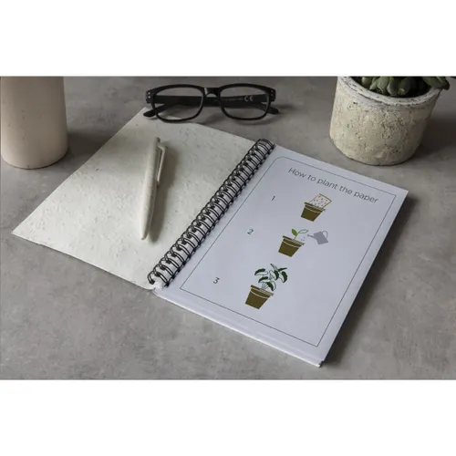Seed Paper Notebook A5 bloc-notes à personnaliser