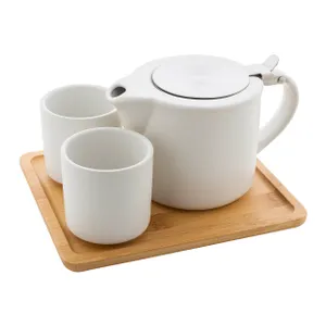 Service à thé - Baicha | Blanc