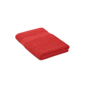 Serviette coton bio personnalisable 140x70 - Perry | Red