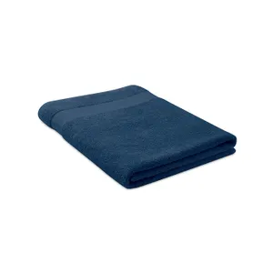 Serviette coton bio personnalisable 180x100 - Merry | Blue