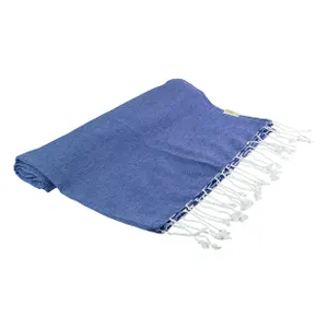 Serviette de plage - Aruba | Bleu Foncé