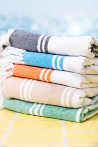 Serviette de plage personnalisée - Ipanema | Naturelle