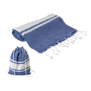 Serviette de plage - Tortuga | Bleu Foncé