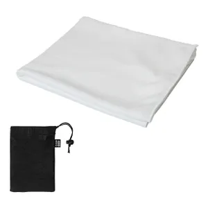 Serviette de sport en RPET - Endure | Blanc