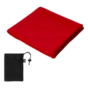 Serviette de sport en RPET - Endure | Rouge