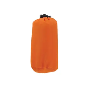 Serviette en microfibre personnalisée avec son pochon | Orange 05