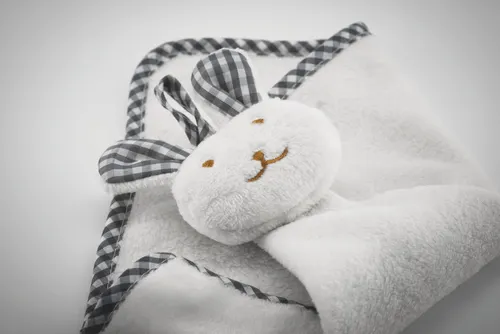 Serviette lapin en peluche personnalisée - Hug Me