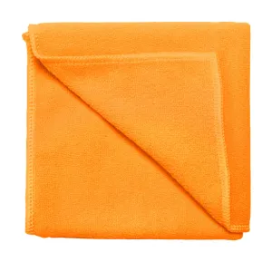 Serviette microfibre publicitaire - Core | Orange