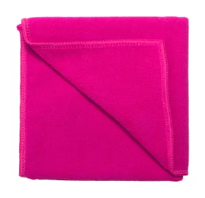 Serviette microfibre publicitaire - Core | Fuchsia