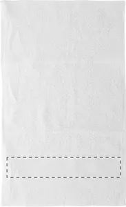 Serviette personnalisée publicitaire 30x50cm - Terry S | Blanc