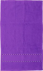 Serviette personnalisée publicitaire 30x50cm - Terry S | Violet