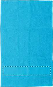 Serviette personnalisée publicitaire 30x50cm - Terry S | Bleu Clair