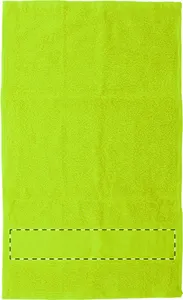 Serviette personnalisée publicitaire 30x50cm - Terry S | Vert Citron
