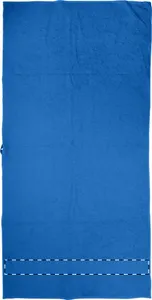 Serviette personnalisée publicitaire 70x140cm - Terry L | Bleu