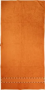 Serviette personnalisée publicitaire 70x140cm - Terry L | Orange