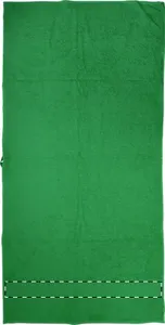 Serviette personnalisée publicitaire 70x140cm - Terry L | Vert