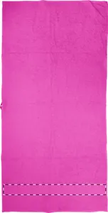 Serviette personnalisée publicitaire 70x140cm - Terry L | Fuchsia