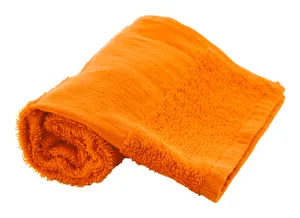 Serviette personnalisée publicitaire 30x50cm - Terry S | Orange