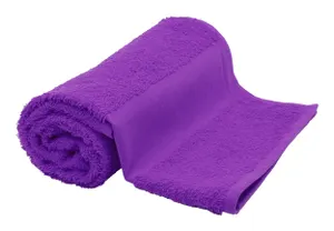 Serviette publicitaire personnalisée 50x100cm - Terry M | Violet
