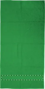 Serviette publicitaire personnalisée 50x100cm - Terry M | Vert