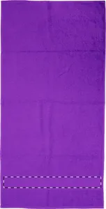 Serviette publicitaire personnalisée 50x100cm - Terry M | Violet