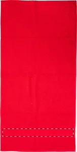 Serviette publicitaire personnalisée 50x100cm - Terry M | Rouge