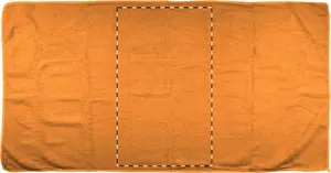 Serviette sport publicitaire - Venice | Orange