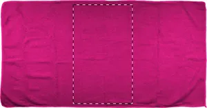 Serviette sport publicitaire - Venice | Fuchsia