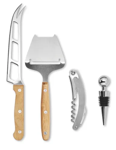 Set à fromage personnalisable et vin - Wine&Cheese