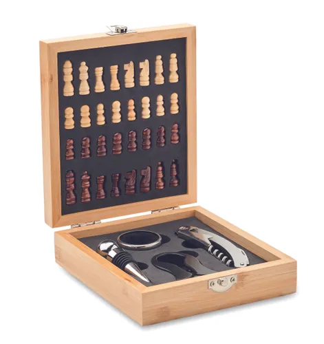 Set à vin et jeu d'échecs - Chesset
