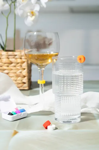 Set bagues de verres - Cupperty