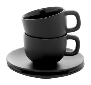 Set cappuccino personnalisé - Caturra Plus | Noir