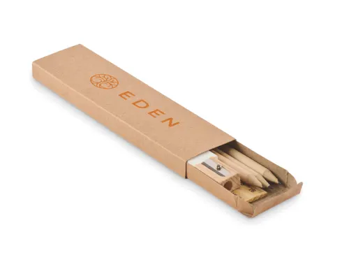 Set d'écriture boîte en papier - Stox