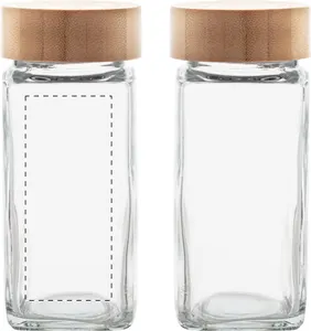 Set de 2 bouteilles personnalisées pour condiments - Kashmir