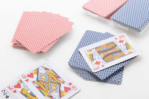 Set de 2 jeux de cartes personnalisé - Canasta