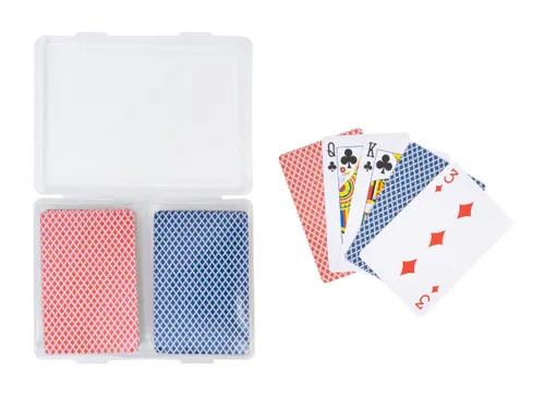Set de 2 jeux de cartes personnalisé - Canasta