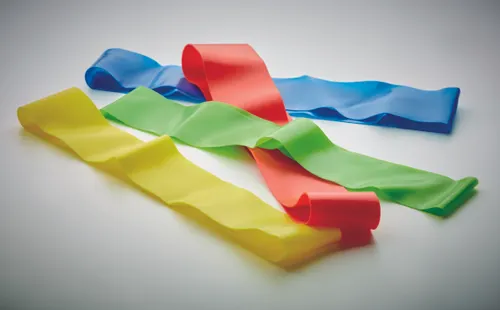 Set de 4 bandes de fitness TPE - Fitband personnalisables.