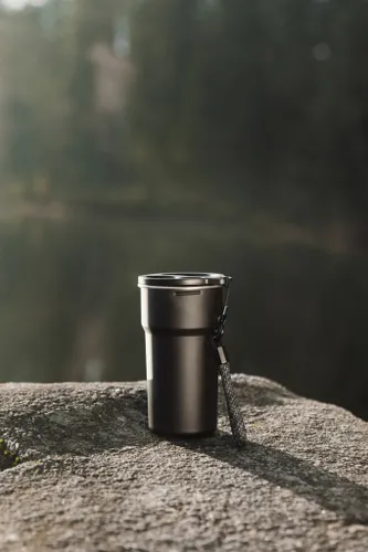 Set de 4 tasses 250ml en acier inoxydable RCS Parks - Vinga