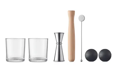 Set de 7 pièces pour cocktail personnalisable - Night