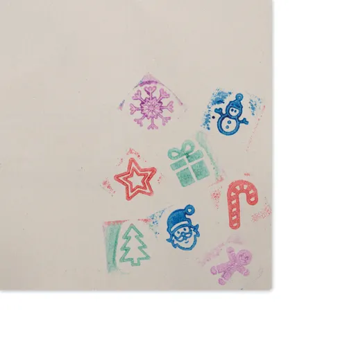 Set de 8 tampons publicitaires en bois - Stampie