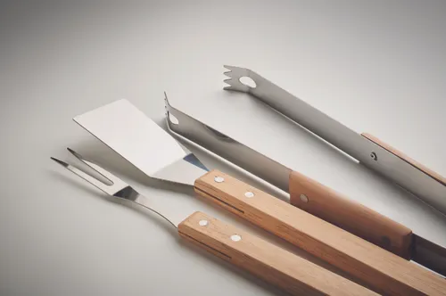 Set de barbecue  en chêne - Smokey