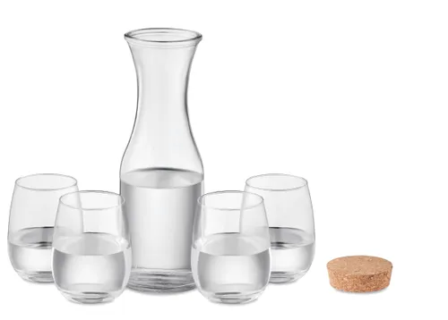 Set de boisson en verre recyclé personnalisable - Piccadilly