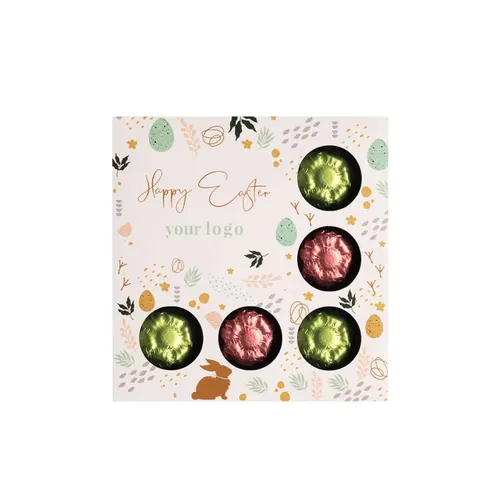 Set de chocolats fleurs 9 pièces