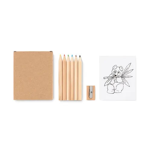 Set de coloriage personnalisable - Little Vangogh
