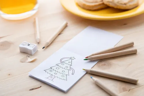 Set de coloriage personnalisé de Noël - Jolably