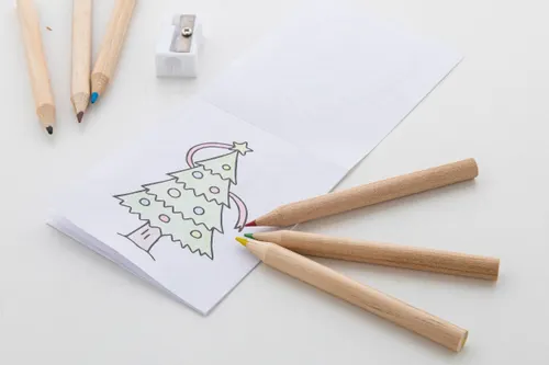 Set de coloriage personnalisé de Noël - Jolably