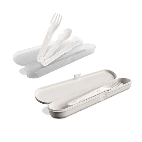 Set de couverts reutilisables en plastique (pp)