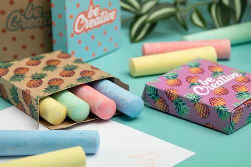 Set de craies personnalisées - Chaxon Eco
